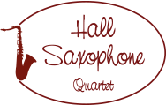 Hallsax Saxophone Quarter Logo